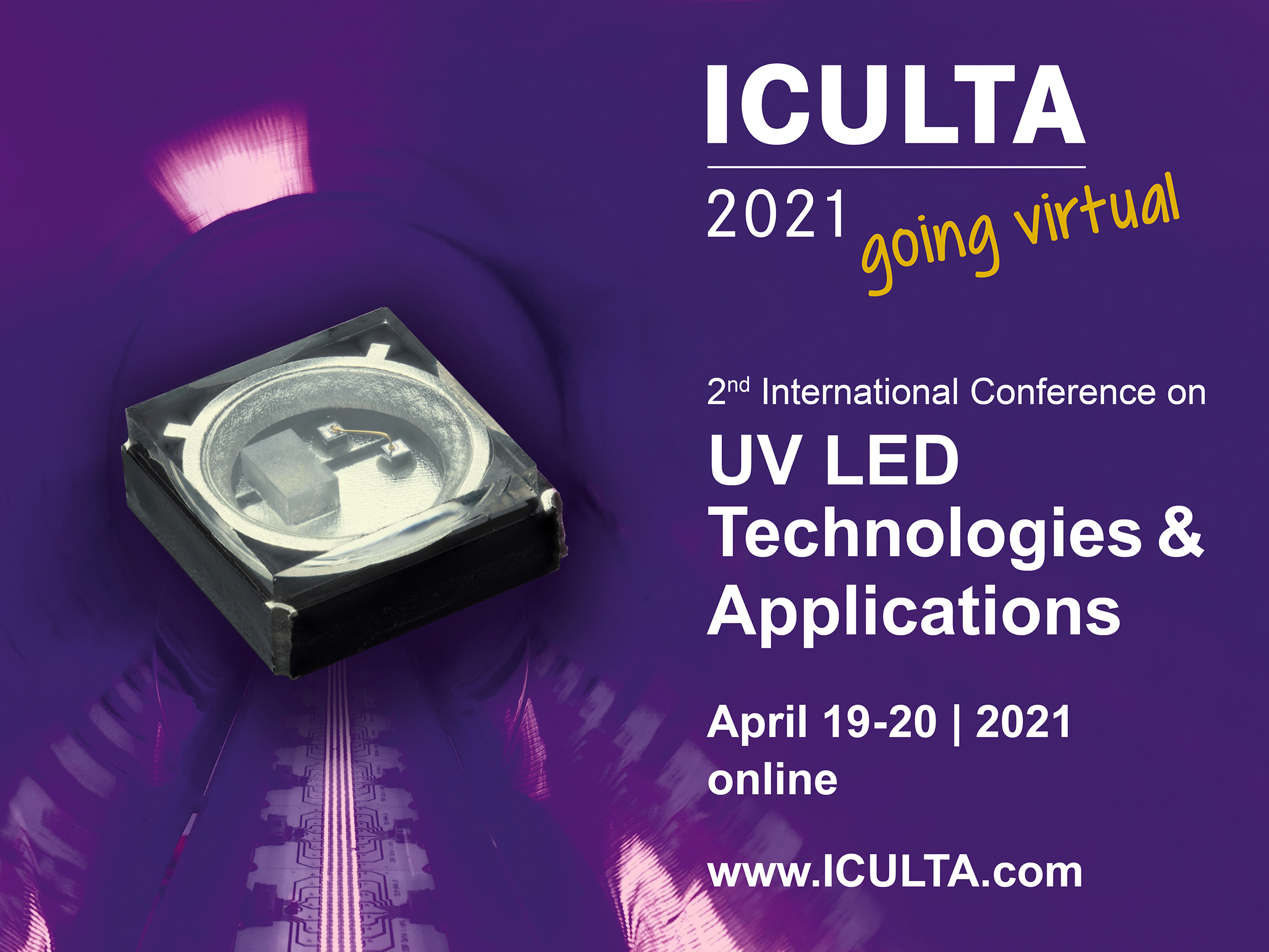ICULTA - International Conference on UV LED Technologies & Applications